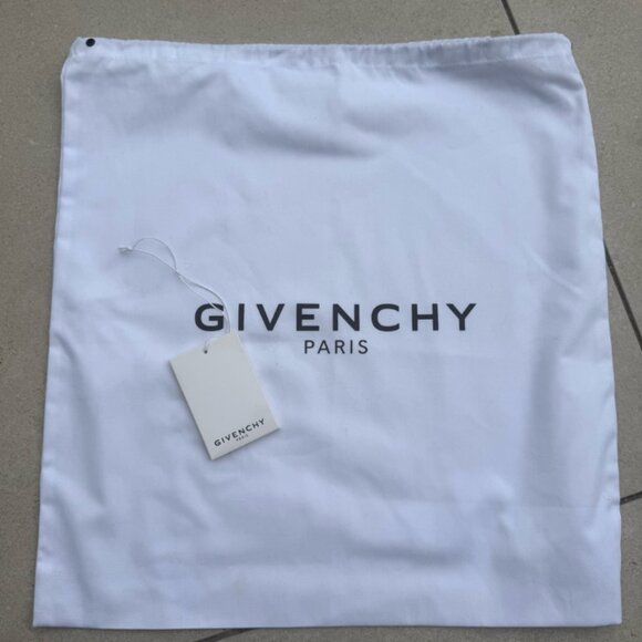 Givenchy Duo Shopper Leather Canvas Large White Tote - Picture 8 of 10